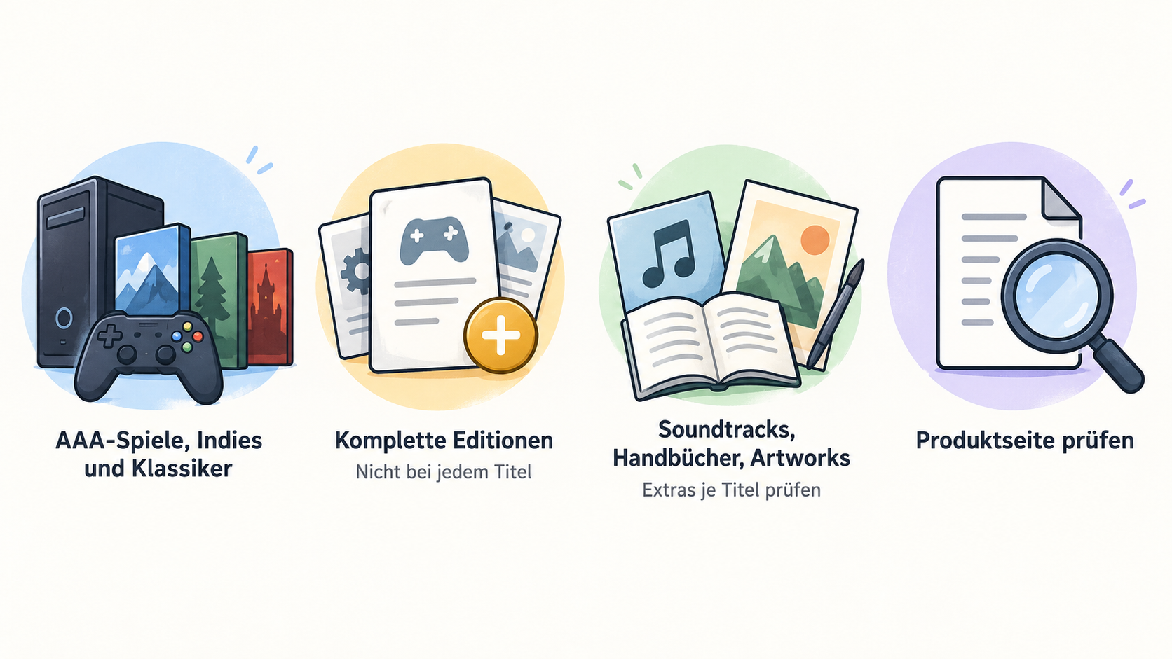Show only the types of extras the section names as possible parts of complete editions.